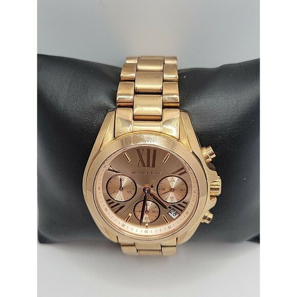 Michael Kors Bradshaw MK5799 Women StainlessSteel Analog Dial Quartz Watch AM143 - Picture 4 of 10